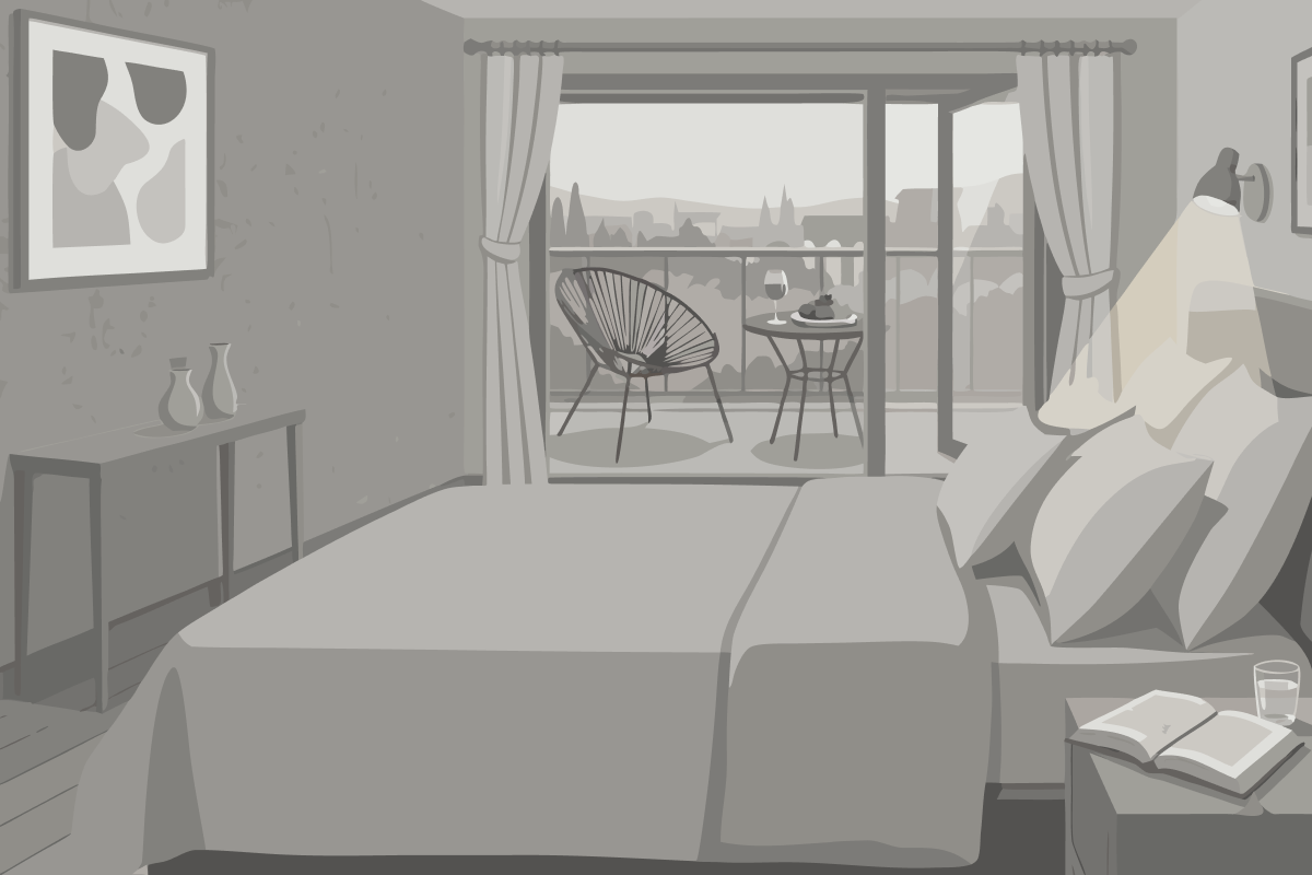 Horizon Club Business Kamer met kingsize bed, toegang tot de club