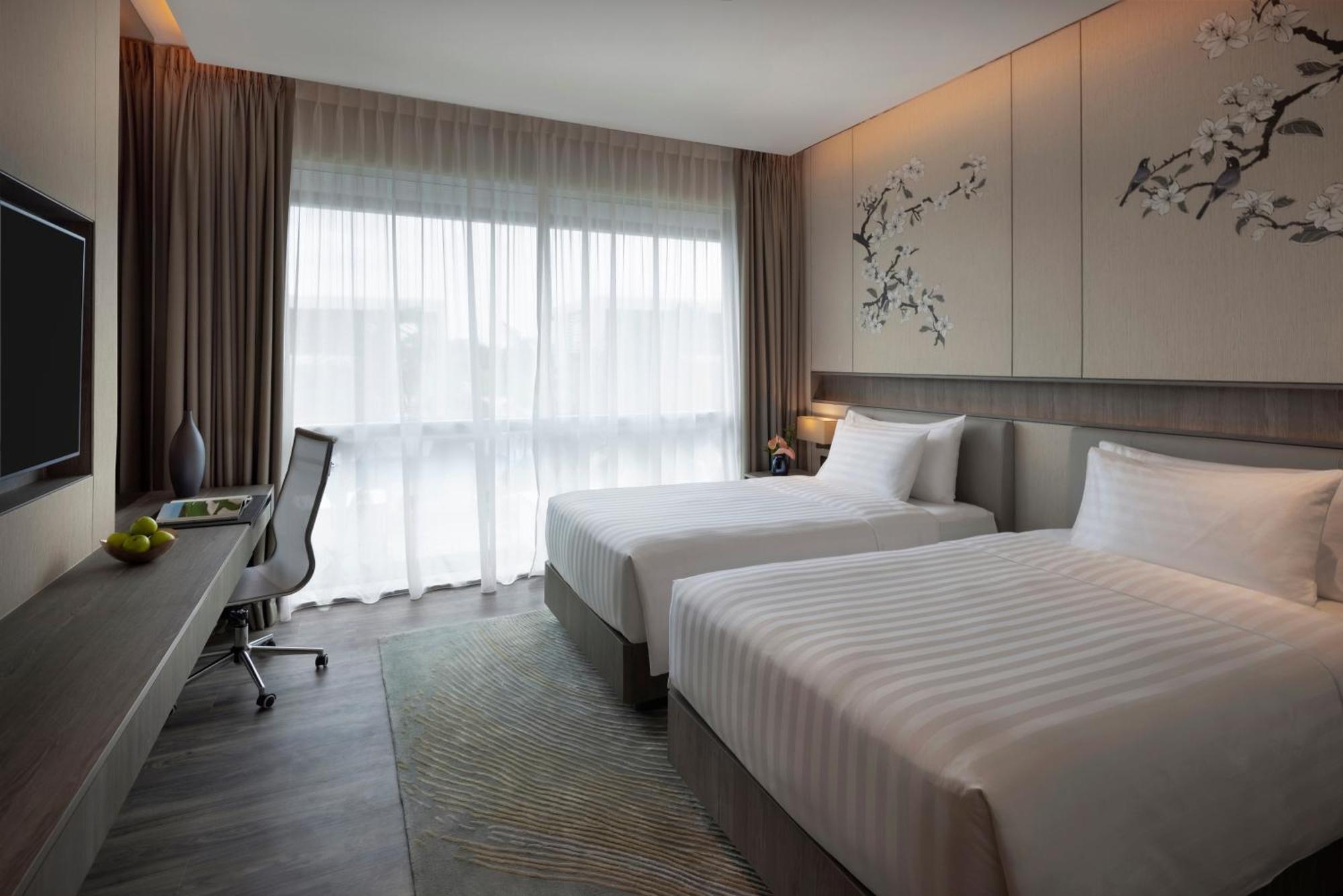 Dusit Executive City Tweepersoonskamer met 2 Aparte Bedden